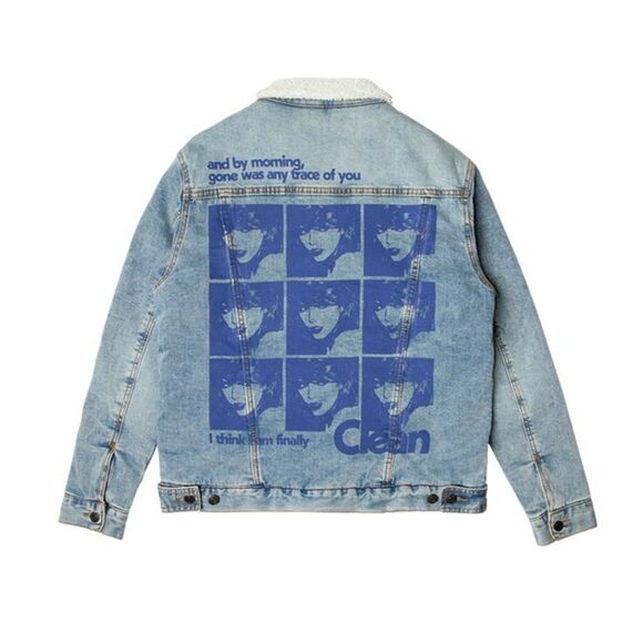TAYLOR SWIFT 1989 (Taylor's Version) Clean Denim Jacket SZ S NWT - Picture 2 of 8